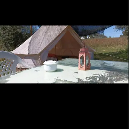 Luksustelt Tienda Acogedora Con Piscina 